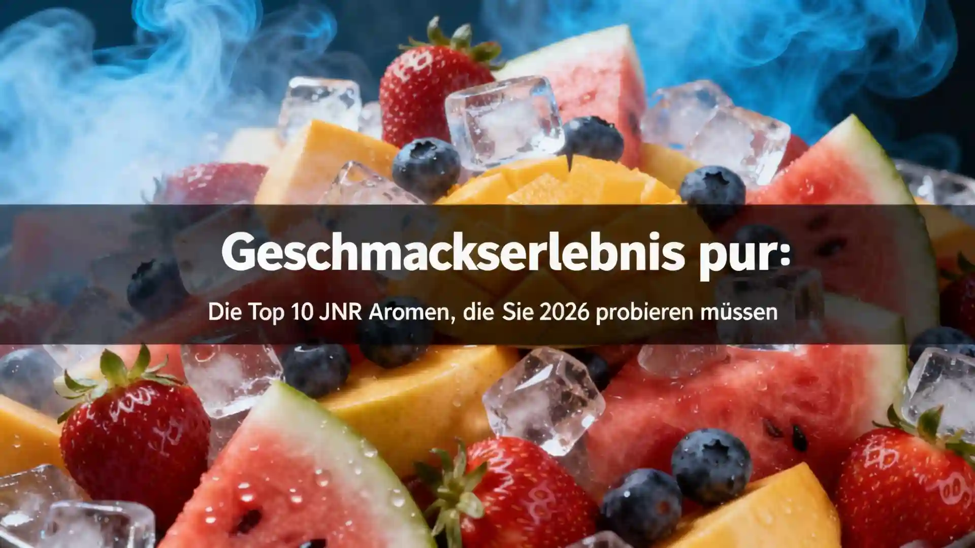 Geschmackserlebnis pur: Die Top 10 JNR Aromen, die Sie 2026 probieren müssen